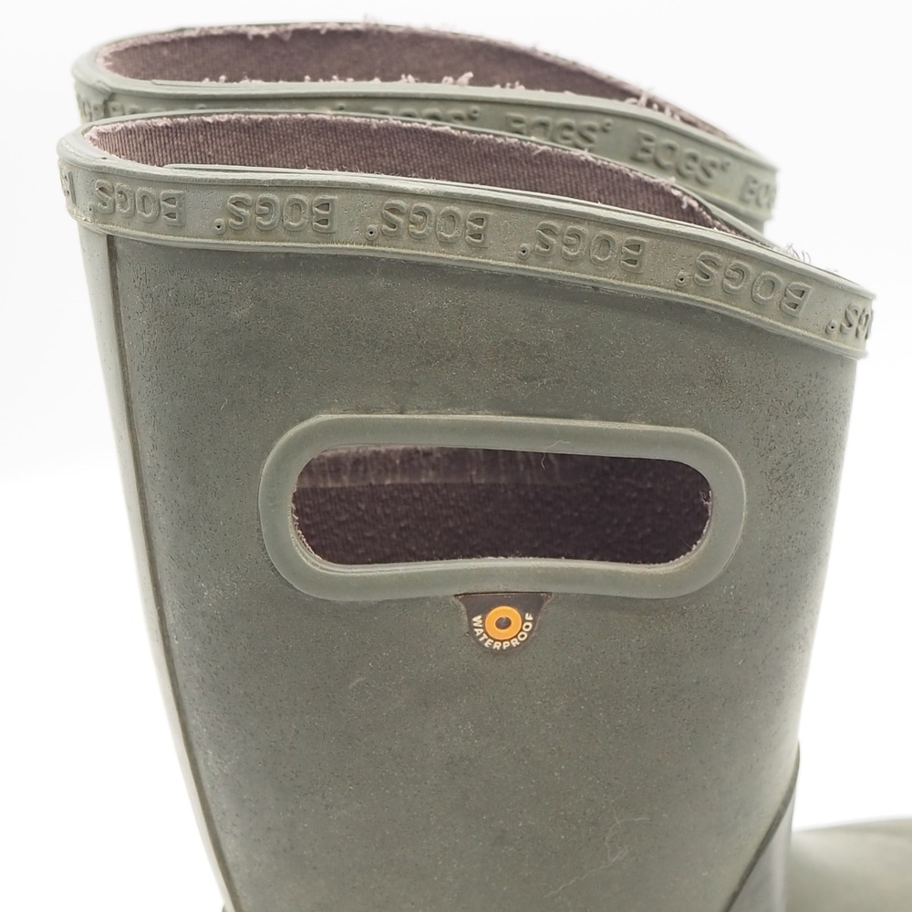 Bogs Kids Skipper Rainboot Size 12 Waterproof Pull On Outdoor - Picture 6 of 9